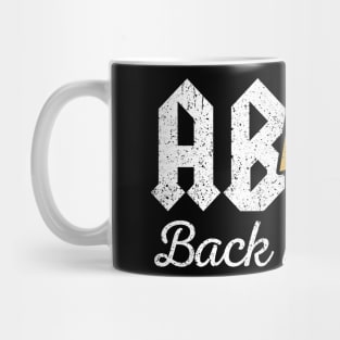 Teachers Rock ABCD Back In Class ABCD Retro Mug